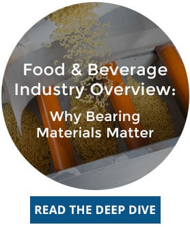 食品和饮料行业概述:轴承材料为什么重要